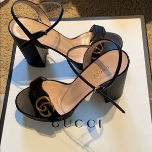 Gucci GG platform sandals